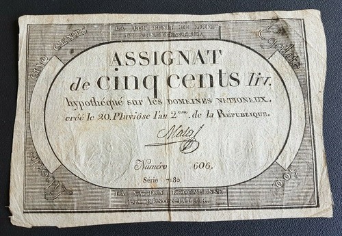 France francia assignat - france,