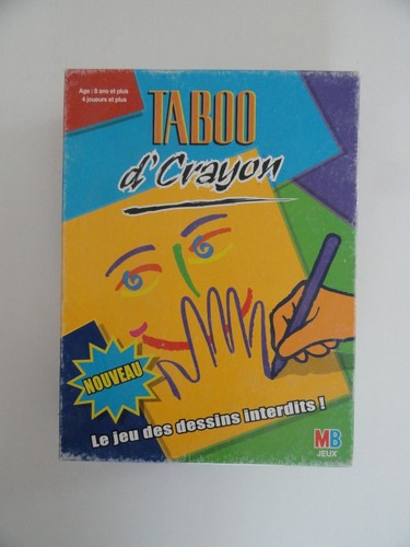 Jeu taboo crayon - taboo,