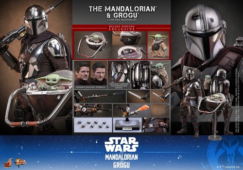Hot toys mandalorian - hot, grogu