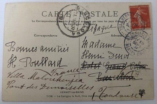 Carte postale ancienne - carte,