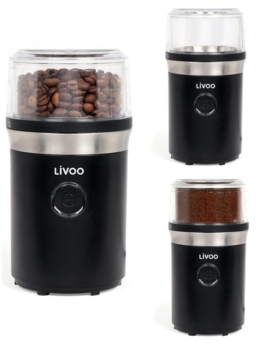 Moulin café 210w noir - g,
