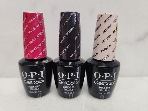 Lot opi gel color - gel, soak