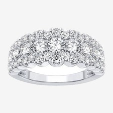 Bague Chevalière 2 CT Diamant