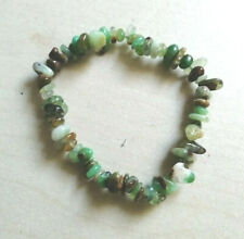Bracelet baroque chips CHRYSOPRASE renouveau, spontanéité