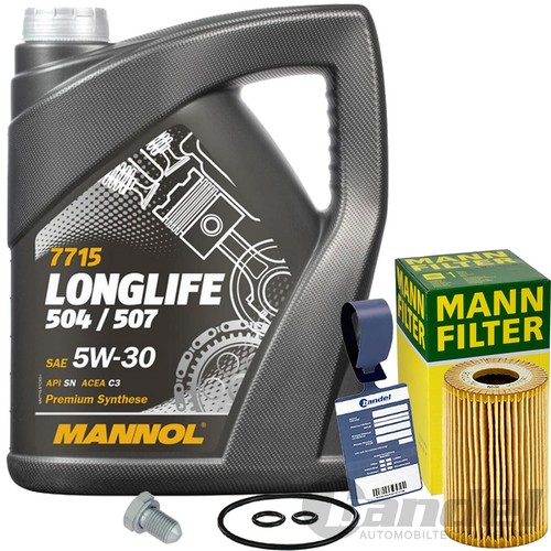 Mann filtre huile - mann, +