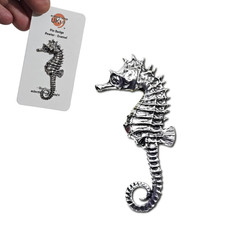 Badge épingle hippocampe