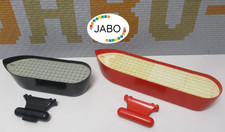 (H16) Lego Classic Coques de bateau Noir et Rouge Poids 4005 4015 4025 314 709