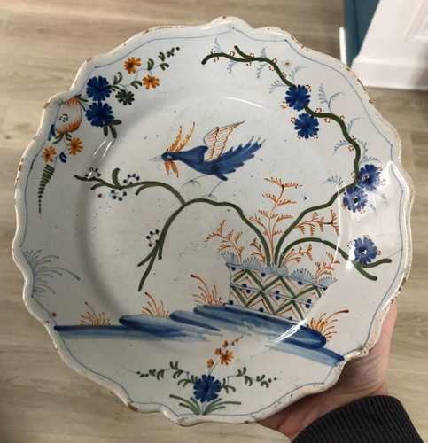 Belle assiette faience - belle,