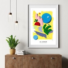 Art contemporain affiche