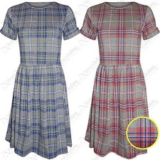 Robe patineuse carreaux - robe,