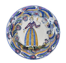 Grand plat creux