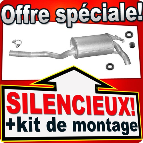 Silencieux arriere pour - silencieux,