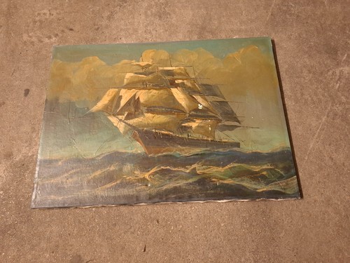 Tableau huile sur toile - ,,