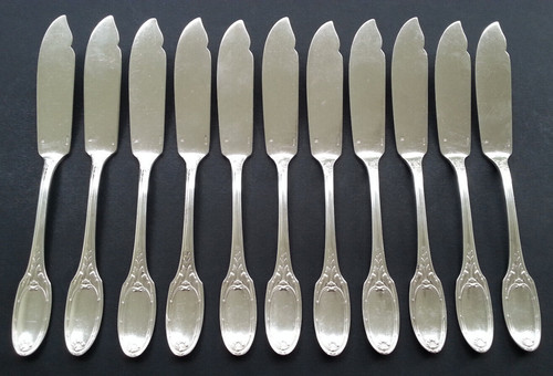 Anciens couteaux poisson - couteaux,