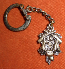 Porte-clés métal Coucou SUISSE Fusils chasse Venaison Gibier Poil & plume Lièvre