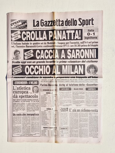 Gazette dello sport - dello, march