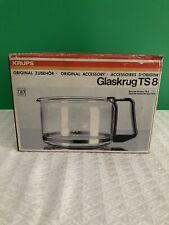 KRUPS - Verseuse En Verre Glaskrug TS8 KRUPS - Neuve