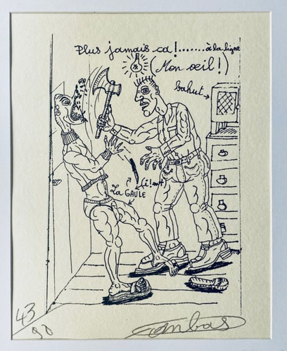 Combas robert lithographie - combas,
