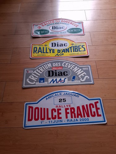 Plaques rallye cevennes - de,