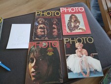 Lot 4 magazines PHOTO- 1970/1975-revue Vintage-photographie