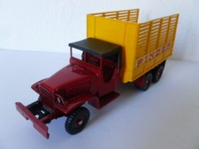 DINKY TOYS  GMC  d'origine non copie CIRQUE PINDER en l'état