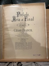 César Franck Prélude Aria et