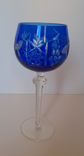 Verre couleur bleue - de,