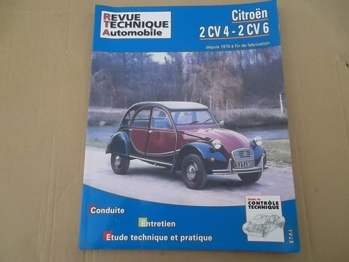 Revue technique citroen 4 - cv,