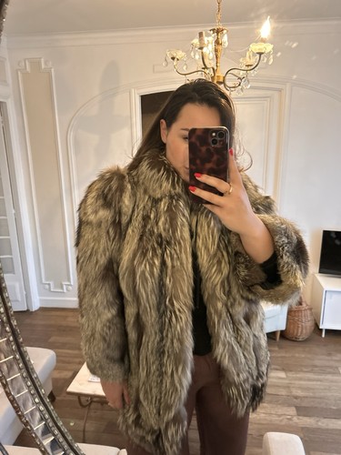 Magnifique fourrure silver fox - fourrure,