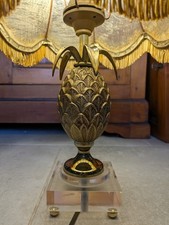 Lampe ananas Hollywood Regency