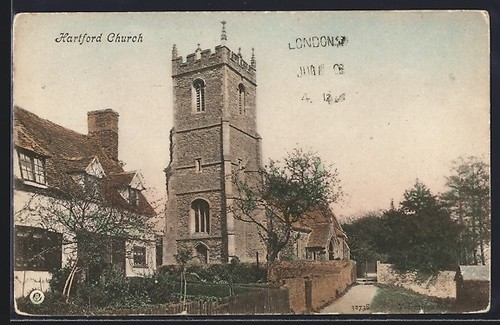 Carte postale hartford - postale, church