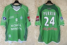 Maillot ASSE SAINT-ETIENNE 2005 Loïc PERRIN vintage DUARIG shirt trikot maglia
