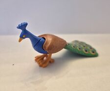 PAON PLAYMOBIL BLEU AVEC DESSUS MARRON...