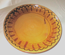 Ancien Plat Terre Cuite