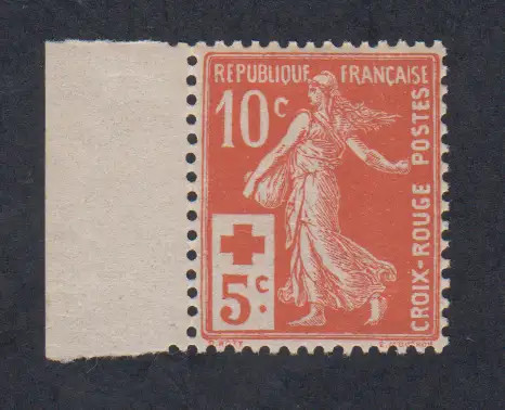 Timbre 147 croix - -,