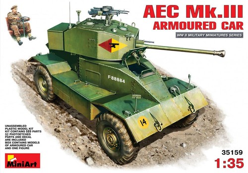 Miniart voiture blindée - voiture,