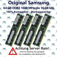 64 Go (4x 16 Go) RDIMM ECC REG