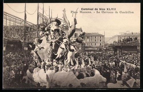 Carte postale nice carnaval - postale, nice,