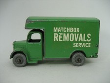 Ancien Lesney Matchbox Bedford Removals Van 17B Maquette de Voiture De 1958 Sans