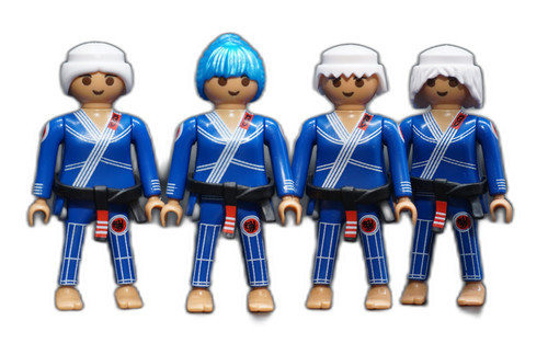 Playmobil figurine karaté - figurine,