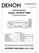 Service Manuel D'Instructions