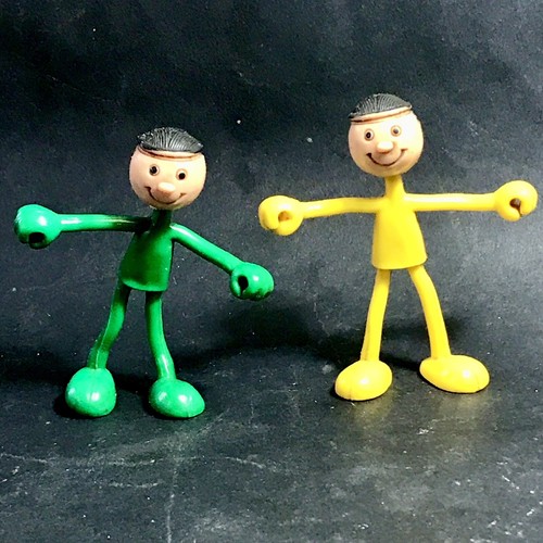 Figurines vintage flexible - 2,