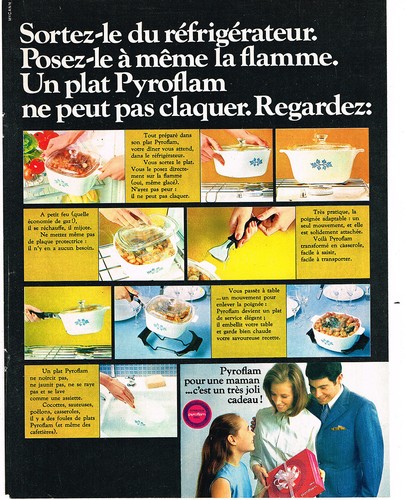 Publicite 1969 pyroflam - 1969,