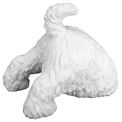 Westie terrier digging outside - westie,