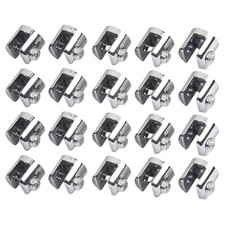 Clips de serrage en verre qualité étagère maison support étagères outil arg