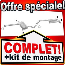 Ligne pot échappement pour - pot,