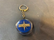 Ancien porte clé rond inclusion VELOSOLEX Decat Paris vintage