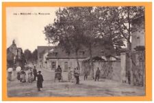 MOULINS La Madeleine (03) COMMISSIONNAIRE en VELO TRIPORTEUR à l'EPICERIE animée
