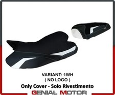 Housse de selle Kayapo Blanche (WH)T.I. pour YAMAHA R1 2009 > 2014