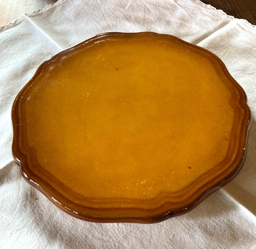 Dessous plat faïence - plat,